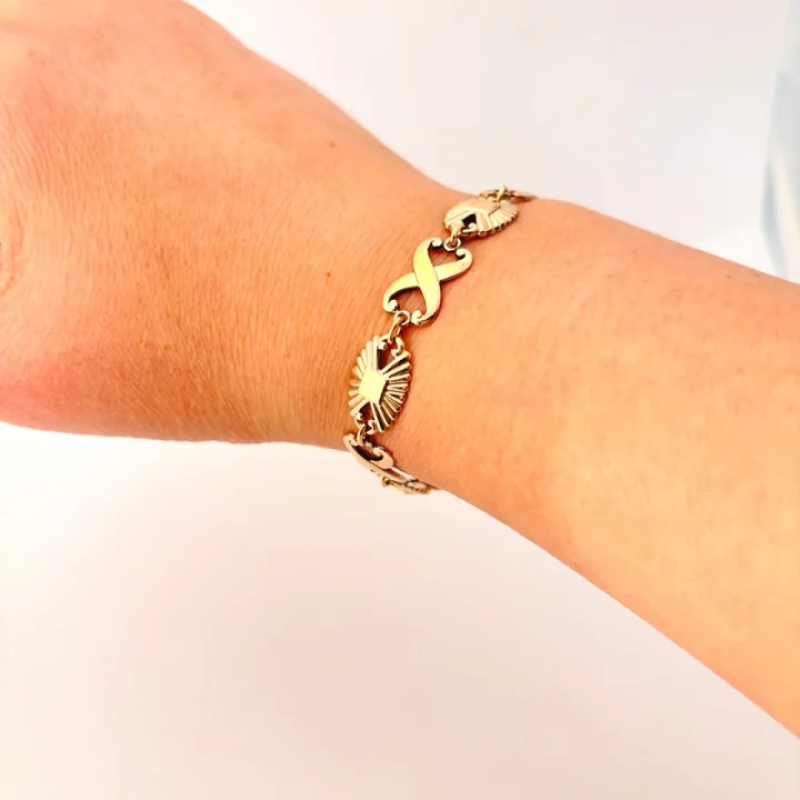 'BIRKS' 10k Yellow Gold Bracelet