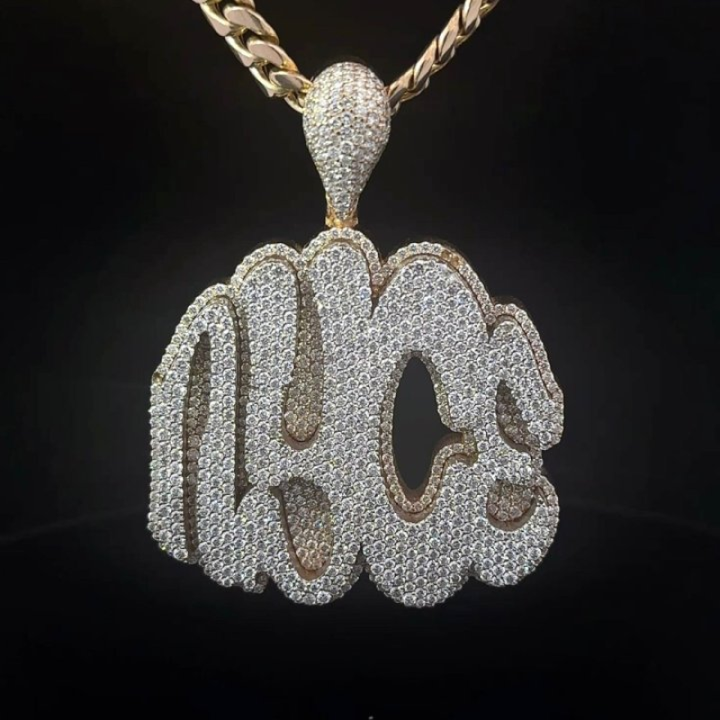 NYCE PENDANT 10KT 87.09GR 15.85CT VVS-VS F/G